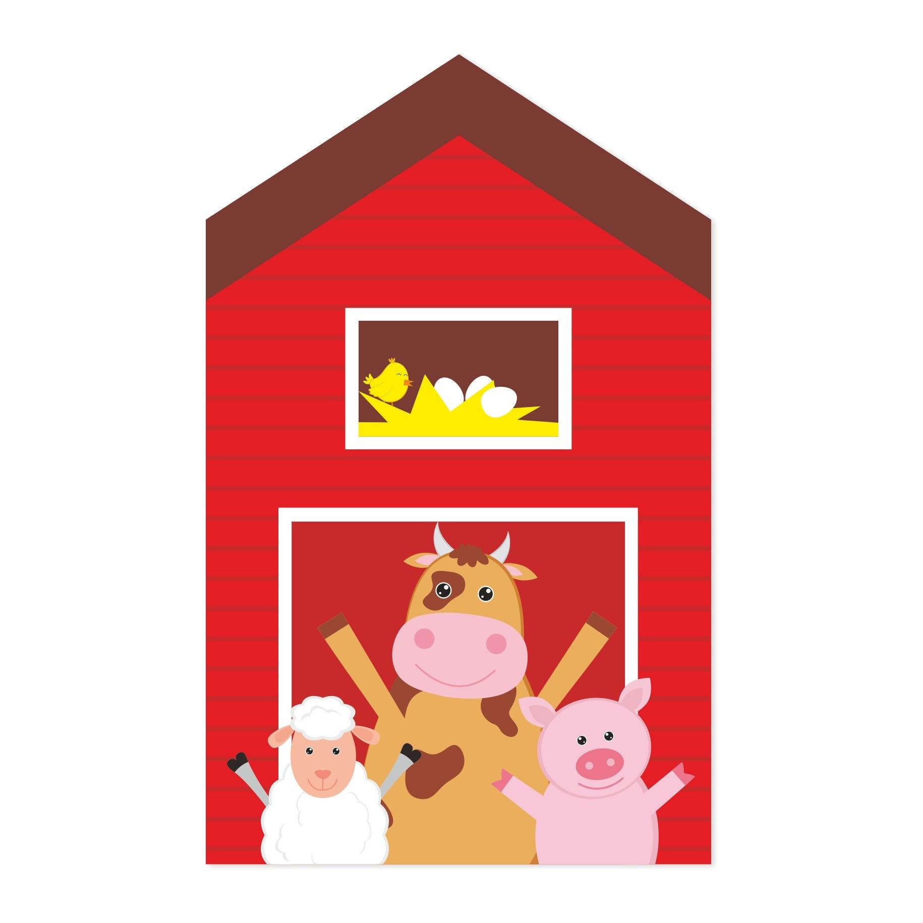 Farm Party Decorations Package - 70 pieces Combo BIRTHDAYS Pretty UR Party