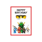Ninjago theme Party Decorations Kit - 80 Pieces combo pack PACKAGES Pretty UR Party