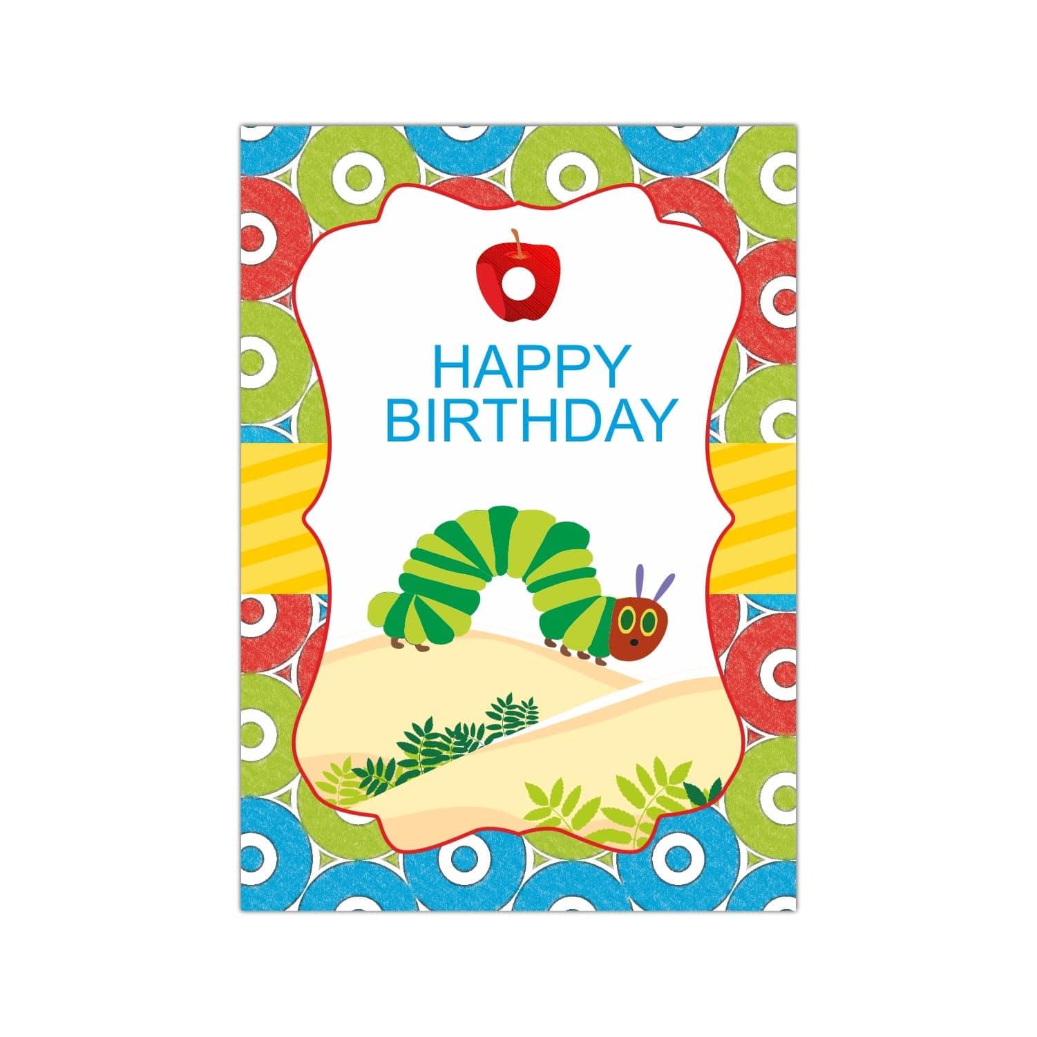 The Hungry Caterpillar Party Decorations Kit - 80 Pieces Combo Pack BIRTHDAYS Pretty UR Party