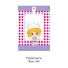 Little Baker Party Decorations Kit - 80 Pieces Combo Pack BIRTHDAYS Pretty UR Party