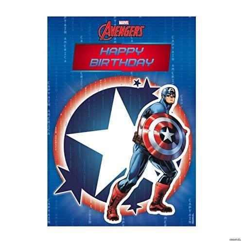 Marvel Captain America Party Decorations Kit - 80 pieces combo pack THEME PARTIES Pretty UR Party