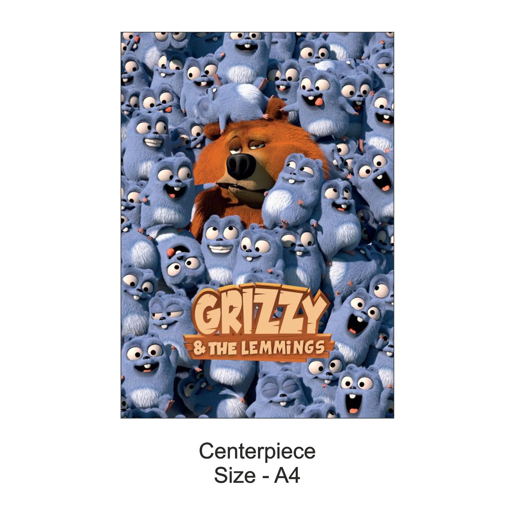 Grizzy and the Lemmings theme Centerpieces - Pack of 2 THEME PARTIES Pretty UR Party