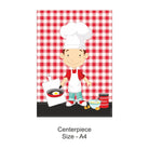 Little Chef Red Party Decorations Kit - 80 Pieces Combo Pack PACKAGES Pretty UR Party