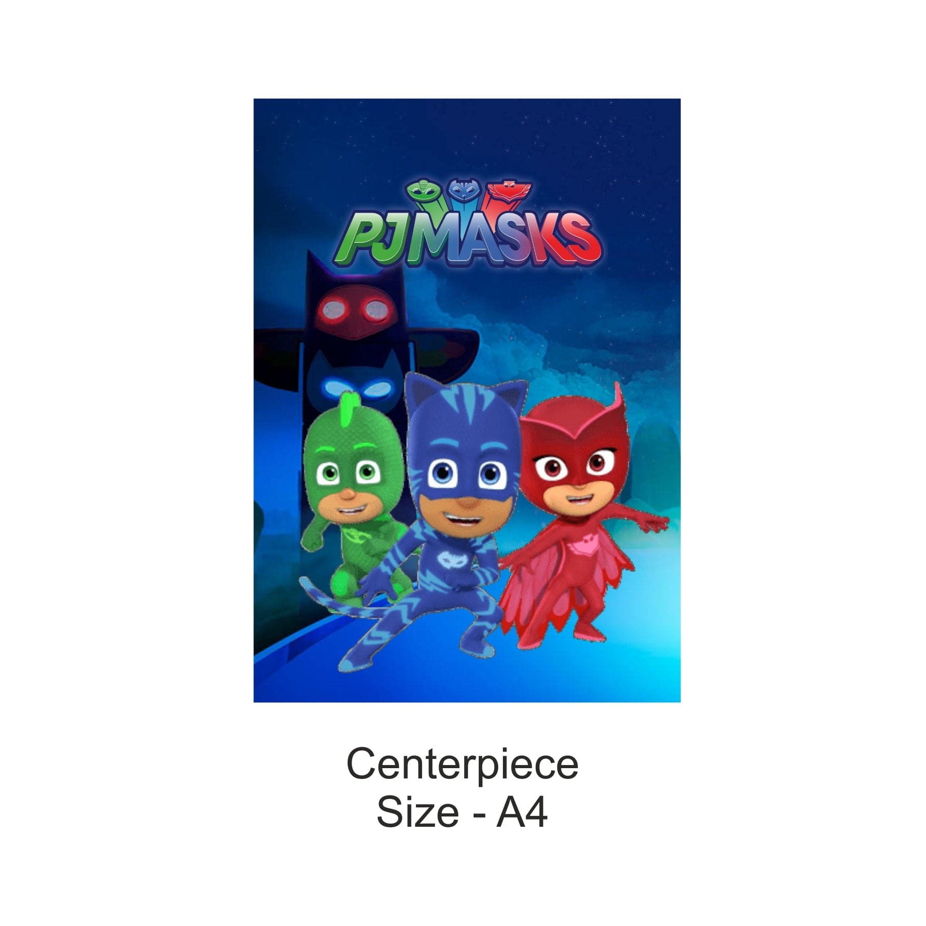 PJ Masks Party Decorations Kit - 80 Pieces Combo Pack BIRTHDAYS Pretty UR Party