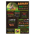 Jungle Book Chalkboard Poster PERSONALISED Pretty UR Party