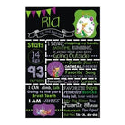 Tinkerbell Chalkboard Poster PERSONALISED Pretty UR Party