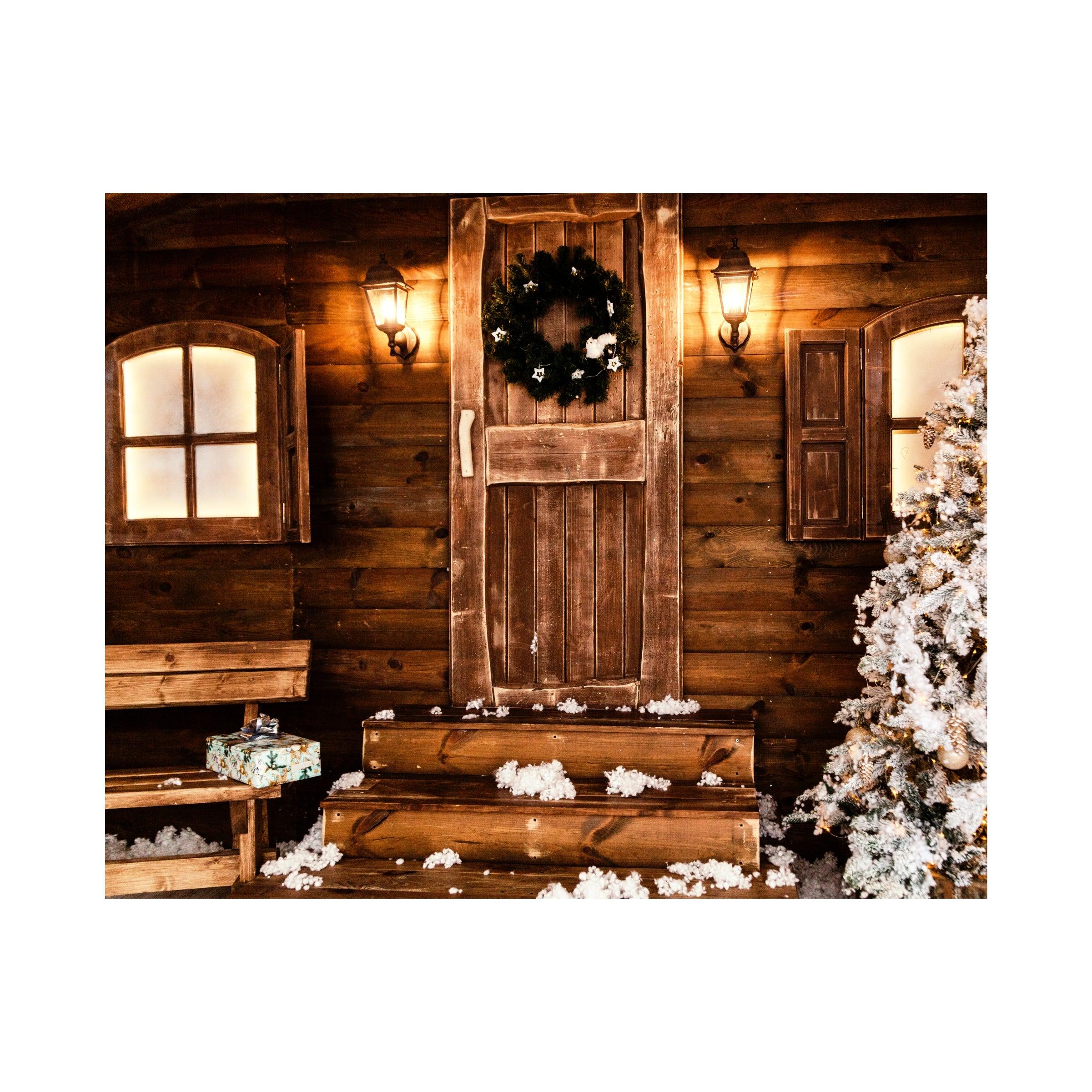 Christmas Theme Backdrop 01 PERSONALISED Pretty UR Party