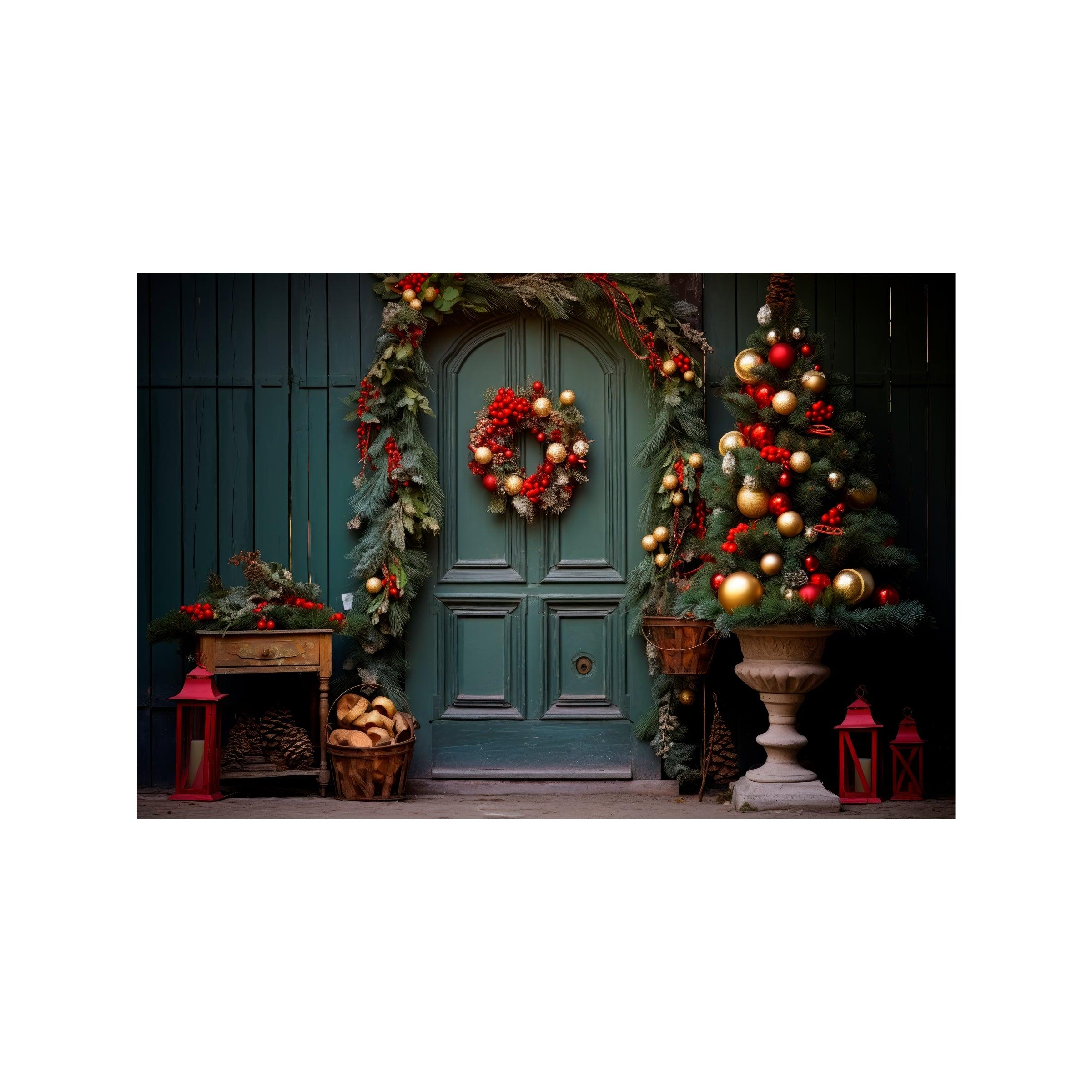 Christmas Theme Backdrop 03 ALL PARTY SUPPLIES Pretty UR Party