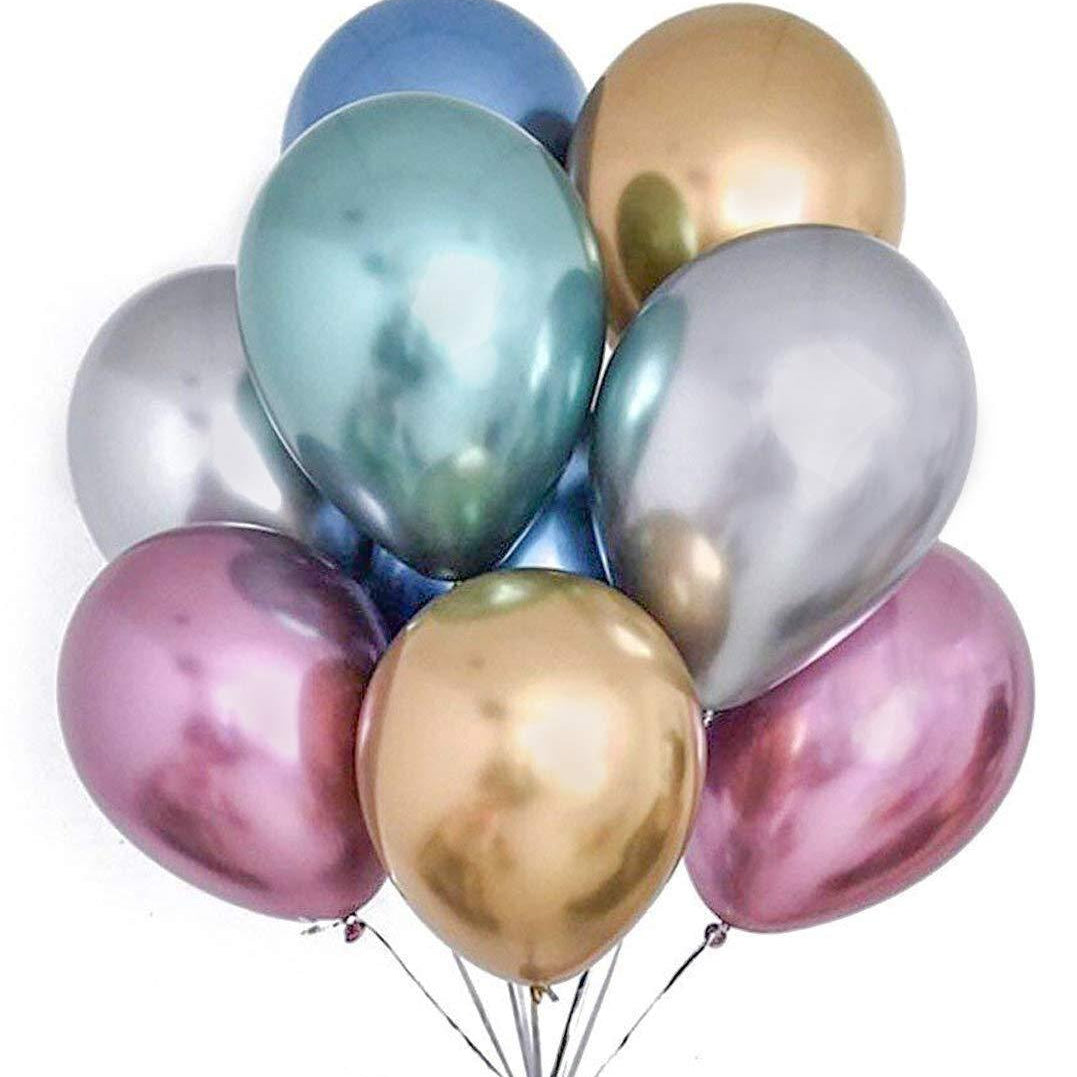Chrome Balloons - Pack of 25 ALL PARTY SUPPLIES Pretty UR Party