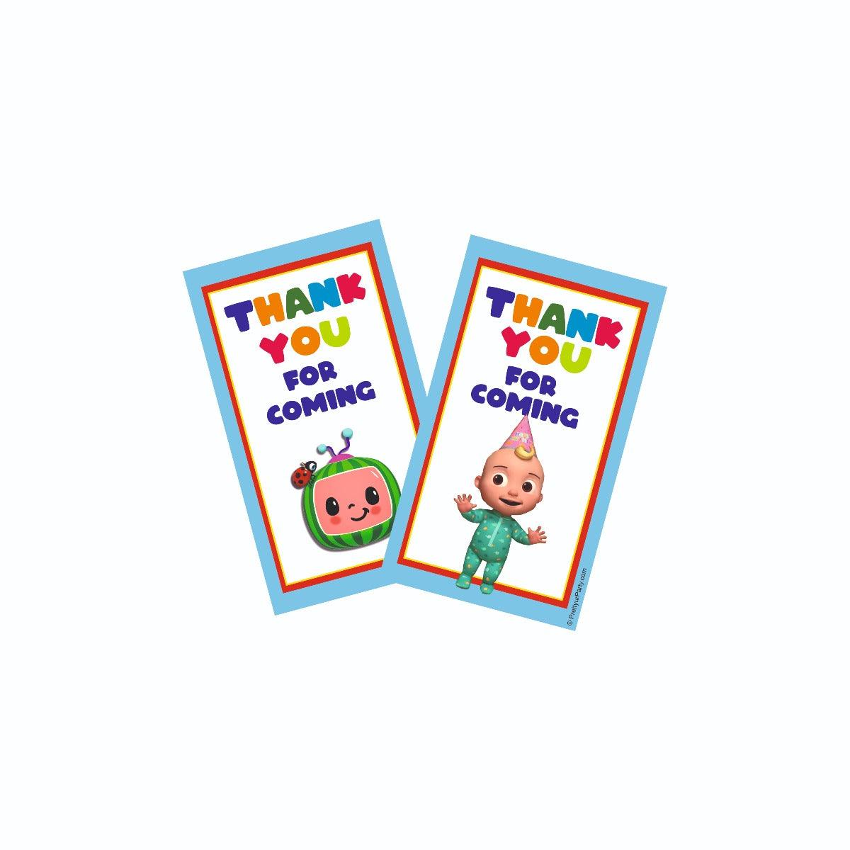 Cocomelon theme Party Decorations Kit - 80 Pieces Combo Pack BIRTHDAYS Pretty UR Party