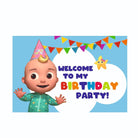 Cocomelon theme Party Decorations Kit - 80 Pieces Combo Pack BIRTHDAYS Pretty UR Party
