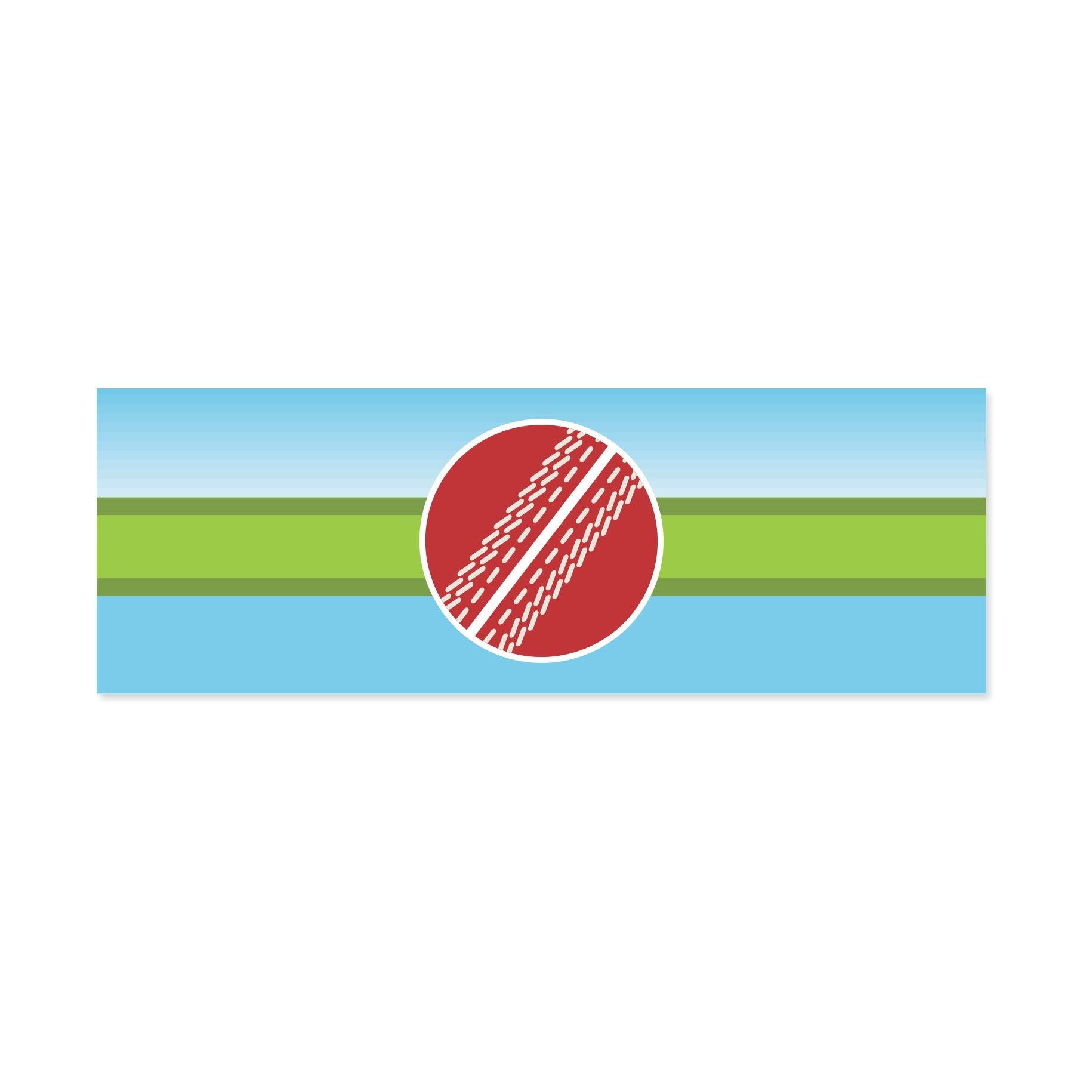 Cricket Theme  Wrist Bands - Pack of 10 THEME PARTIES Pretty UR Party