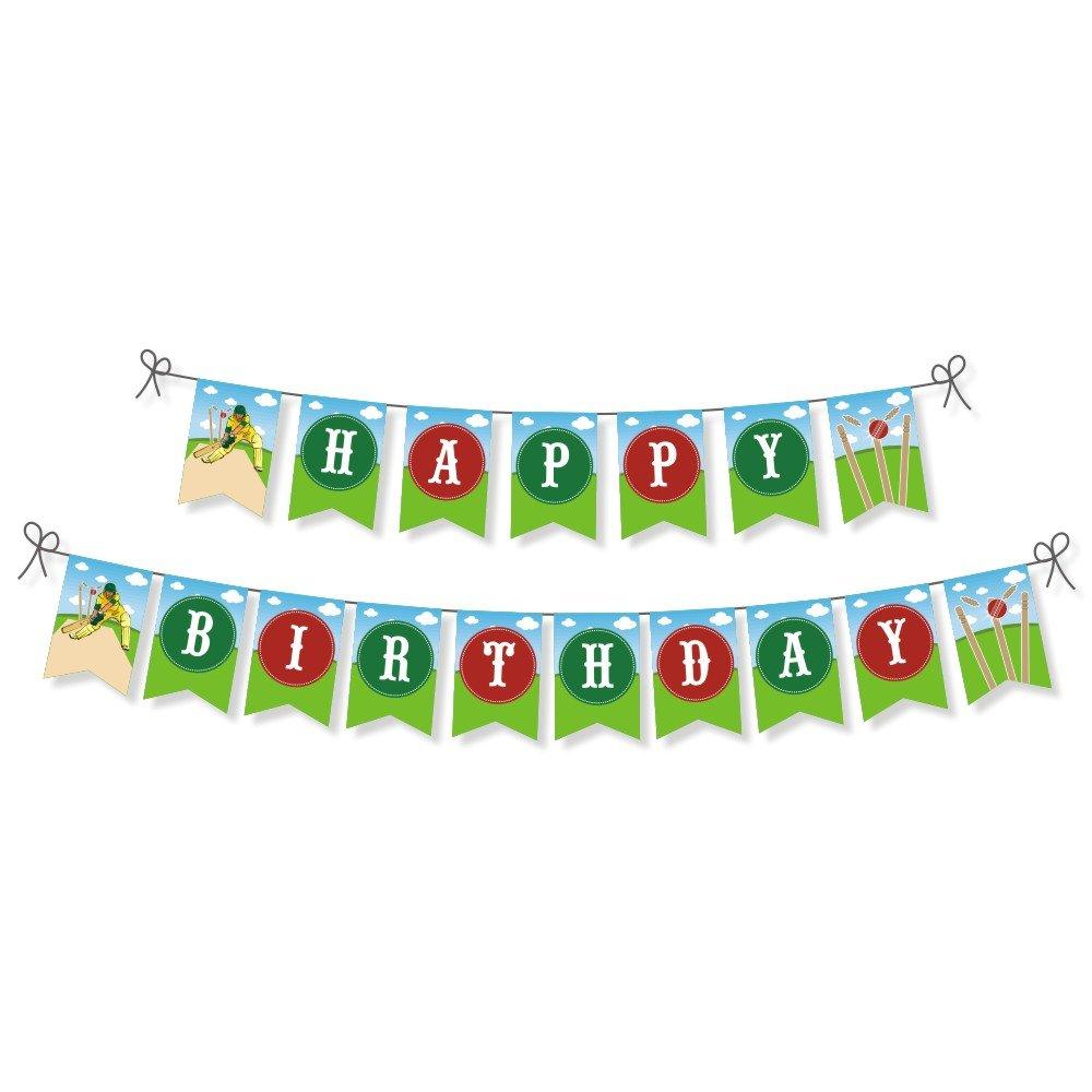 Cricket Party Decorations Kit - 80 pieces combo pack THEME PARTIES Pretty UR Party
