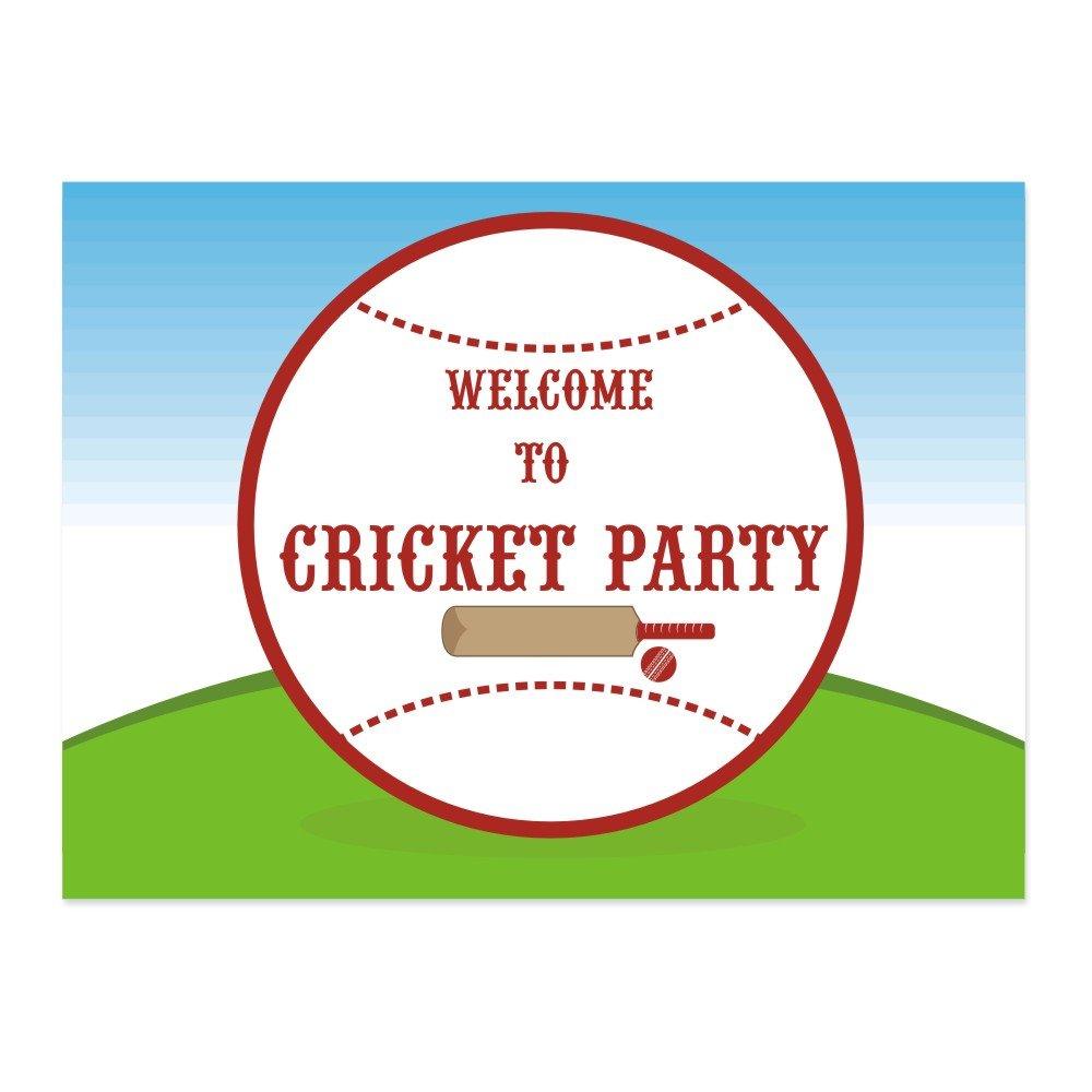Cricket Party Decorations Kit - 80 pieces combo pack THEME PARTIES Pretty UR Party