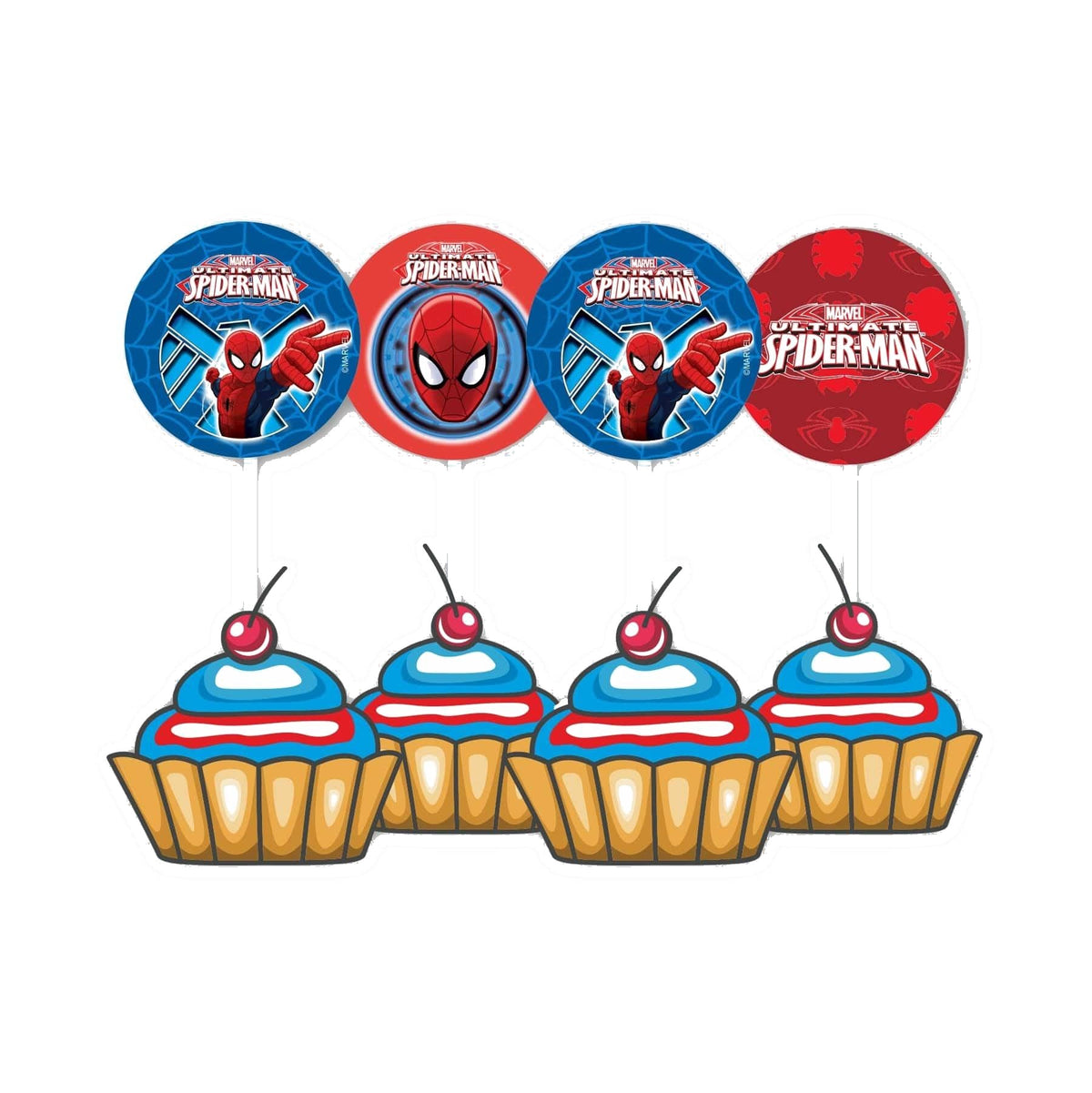 Marvel Spider-Man Tableware Package - 67 pieces Pack — image 2