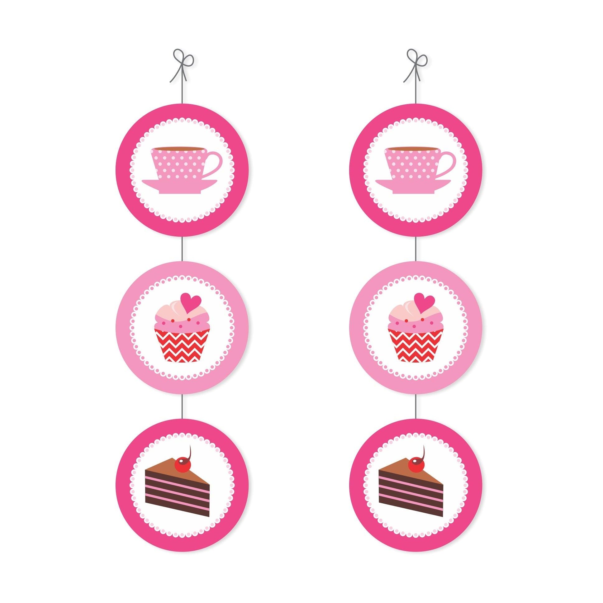 Cupcake Danglers THEME PARTIES Pretty UR Party