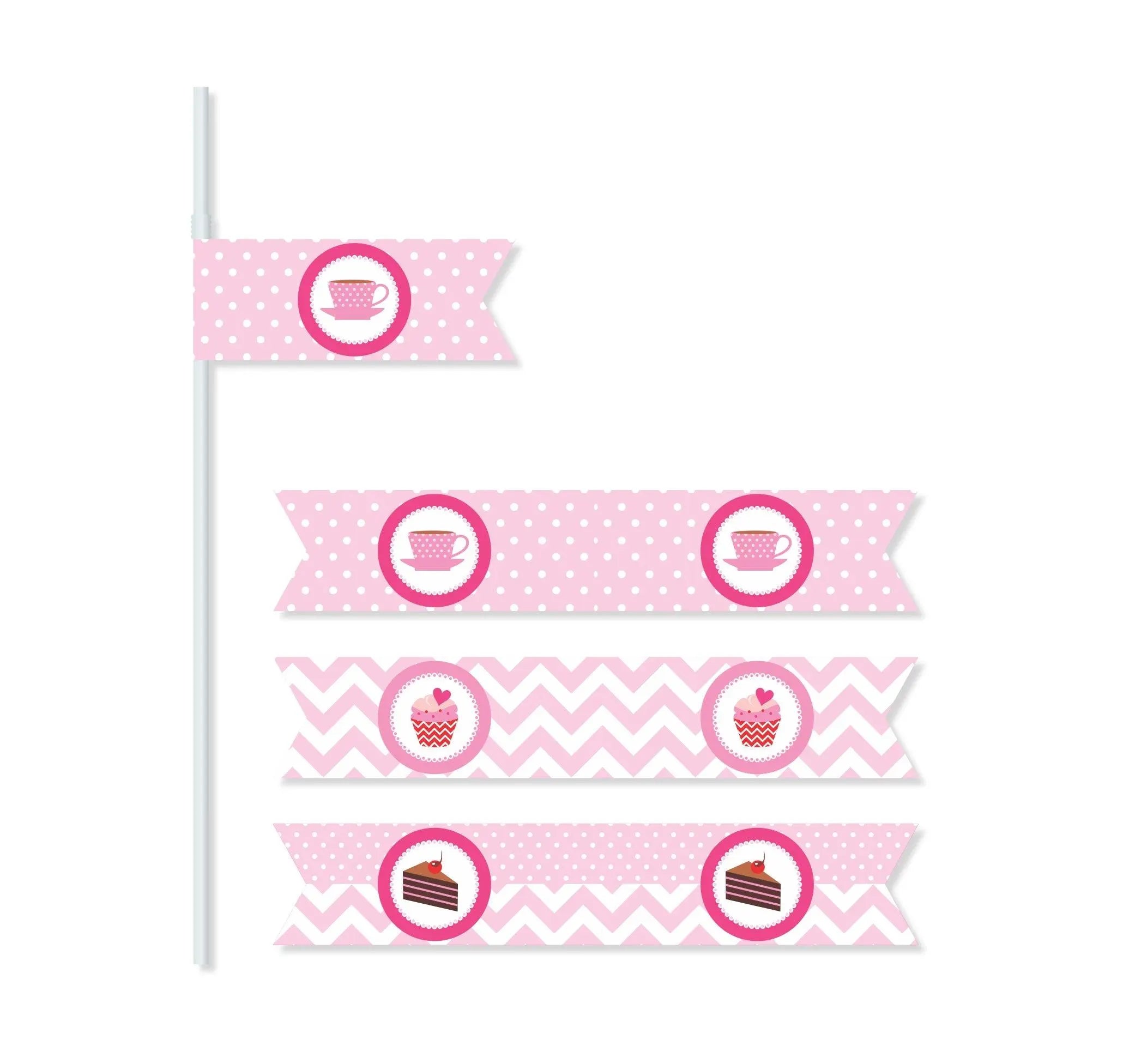 Cupcake Theme Drink Straws | Cupcake party straws THEME PARTIES Pretty UR Party Cupcake Theme Drink Straws | Cupcake party straws THEME PARTIES Pretty UR Party