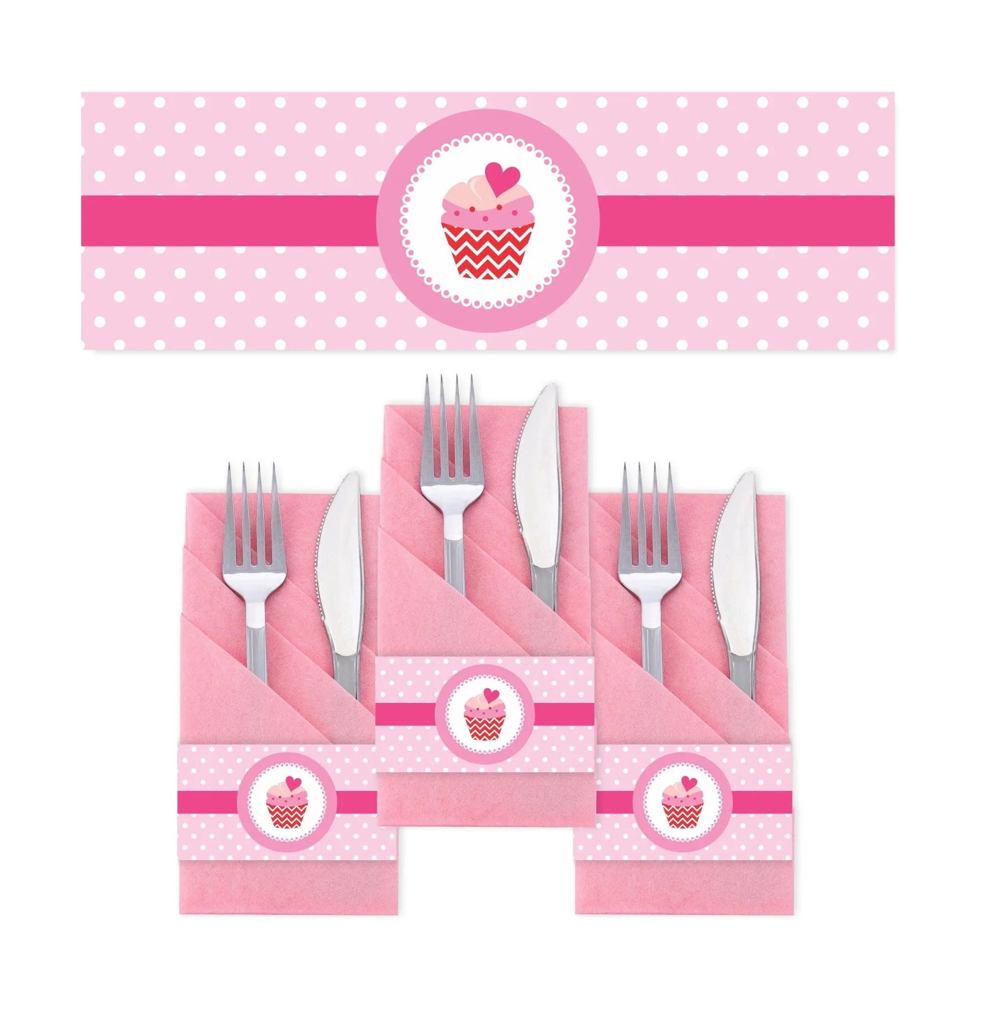Cupcake Napkin Rings THEME PARTIES Pretty UR Party Cupcake Napkin Rings THEME PARTIES Pretty UR Party