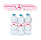 Cupcake Water Bottle Labels THEME PARTIES Pretty UR Party