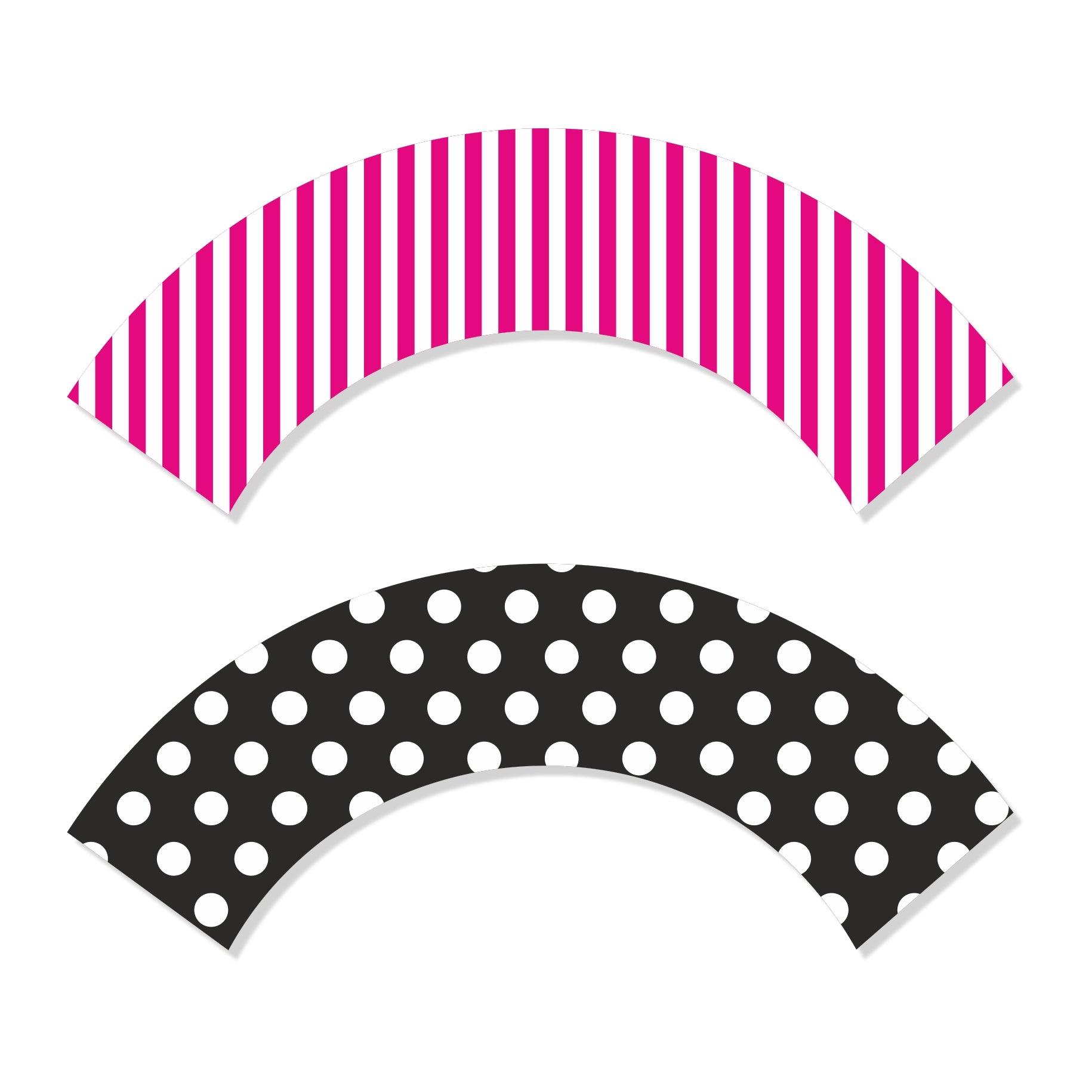 Barbie Cupcake Wrappers THEME PARTIES Pretty UR Party