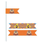 Curious George Theme Straws THEME PARTIES Pretty UR Party