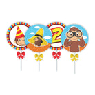 Curious George Theme Cupcake / Food Toppers THEME PARTIES Pretty UR Party