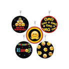 Emoji theme Party Decorations Kit - 80 Pieces Combo Pack BIRTHDAYS Pretty UR Party
