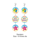 Beach Party Decorations Kit - 70 pieces combo pack BIRTHDAYS Pretty UR Party