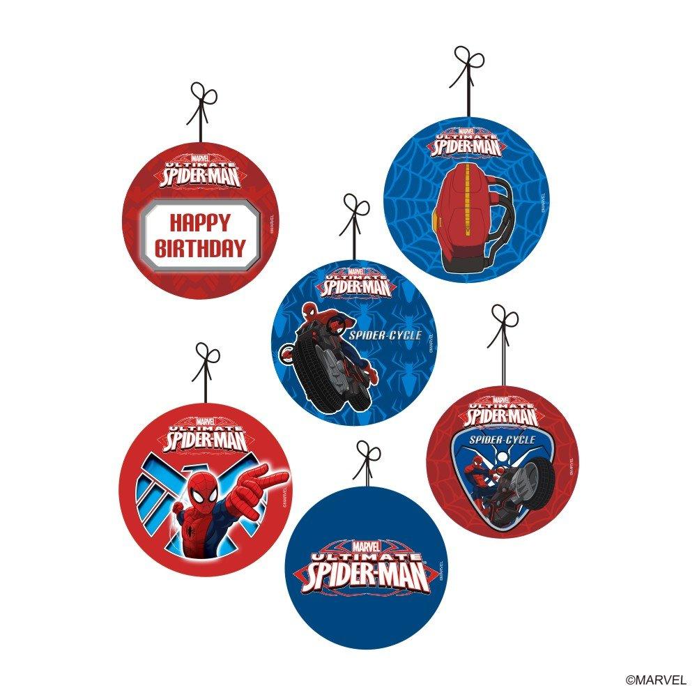 Marvel Spider-Man Party Decorations Kit - 80 pieces combo pack THEME PARTIES Pretty UR Party