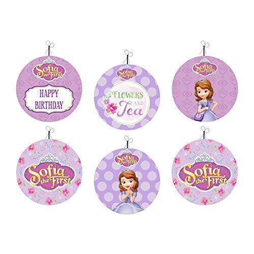 Disney Sofia the first Party Decorations Kit - 80 pieces combo pack THEME PARTIES Pretty UR Party