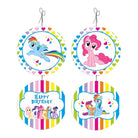 My Little Pony Party Decorations Kit - 80 pieces combo pack THEME PARTIES Pretty UR Party