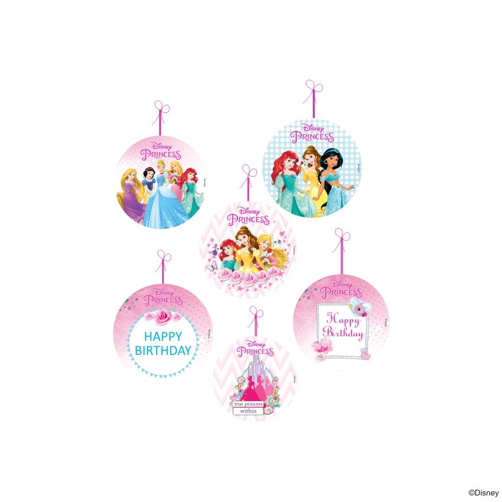 Disney Princess Party Decorations Kit - 80 pieces combo pack THEME PARTIES Pretty UR Party