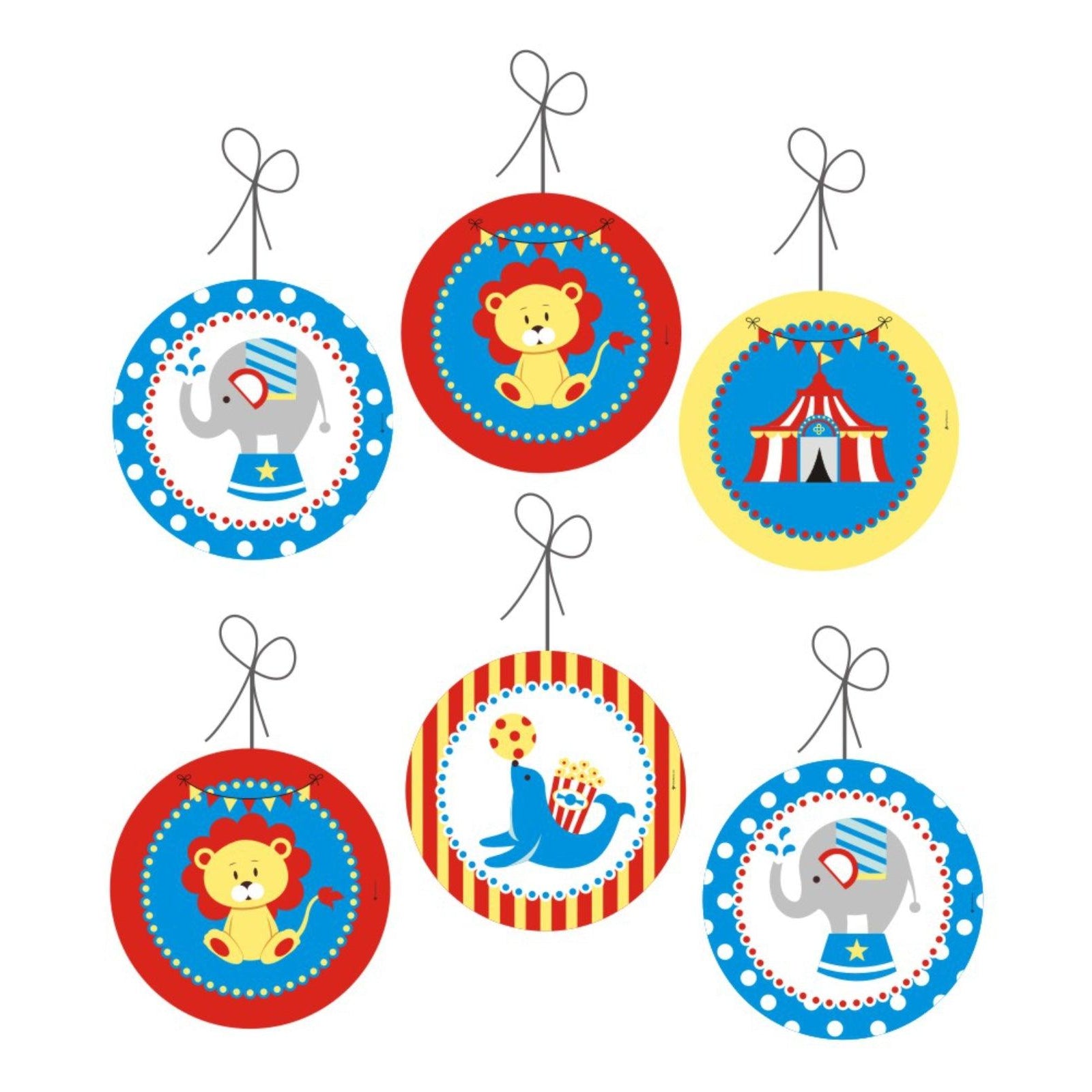 Carnival Party Decorations Kit - 80 Pieces Combo Pack PACKAGES Pretty UR Party