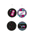 Girly Rockstar Party Decorations Kit - 80 Pieces Combo Pack BIRTHDAYS Pretty UR Party