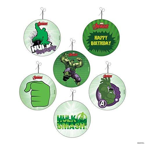 Marvel Hulk Party Decorations Kit - 80 pieces combo pack THEME PARTIES Pretty UR Party