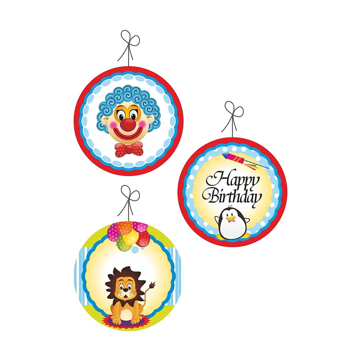 Circus Party Decorations Kit - 80 Pieces Combo Pack PACKAGES Pretty UR Party