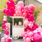 Dark Pink Latex Balloon - Pack of 50 THEME PARTIES Pretty UR Party