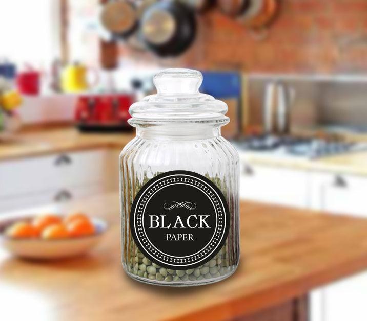 Personalized Kitchen Label Dotted Design (Pack of 15) GIFT FOR ALL Pretty UR Party