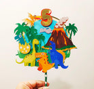 Dinosaur Cake Topper HANDCRAFTED Pretty UR Party