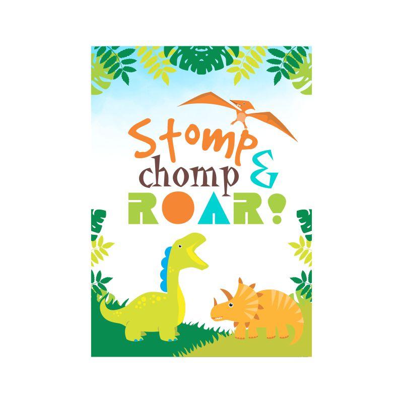 Dinosaur theme Party Decorations Kit - 80 pieces Combo Pack BIRTHDAYS Pretty UR Party