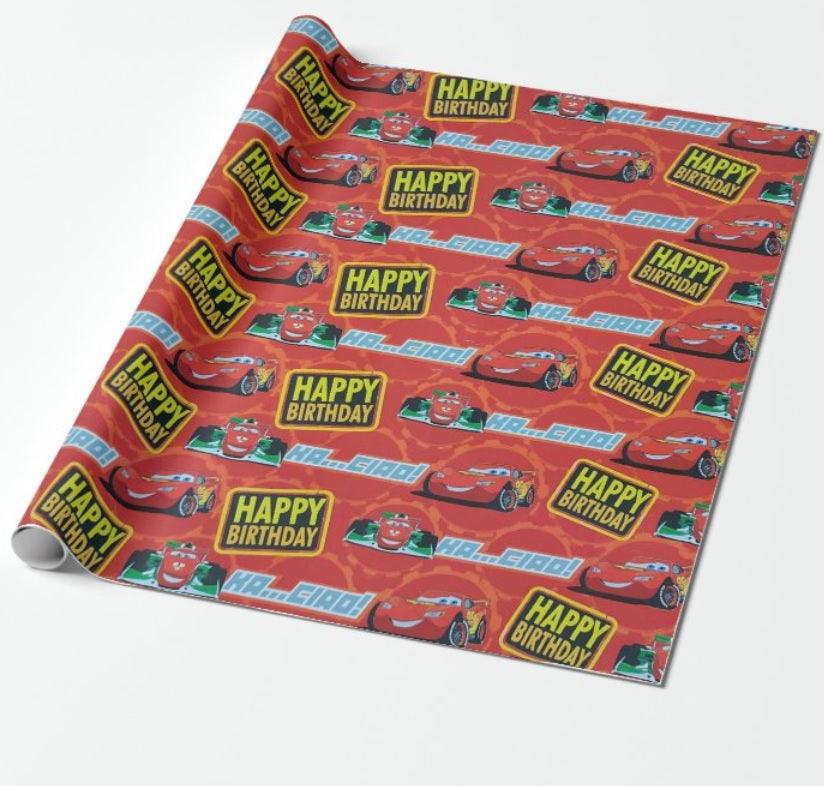 Cars Wrapping Paper 01 (Pack of 5) ACCESSORIES Pretty UR Party