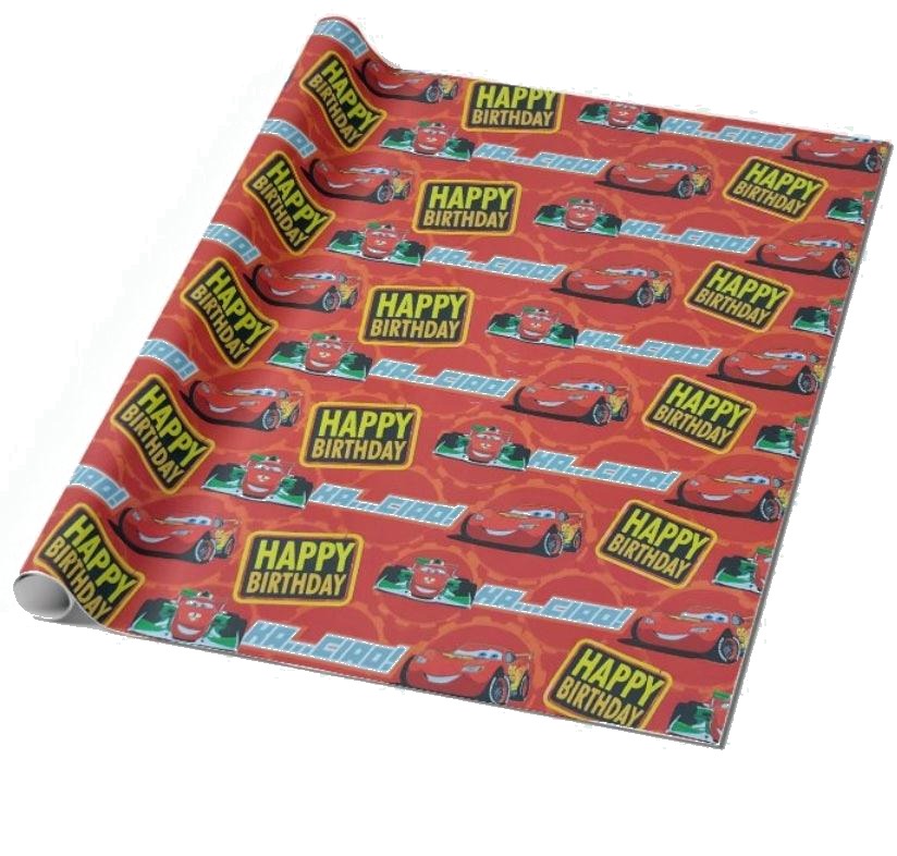 Cars Wrapping Paper 01 (Pack of 5)
