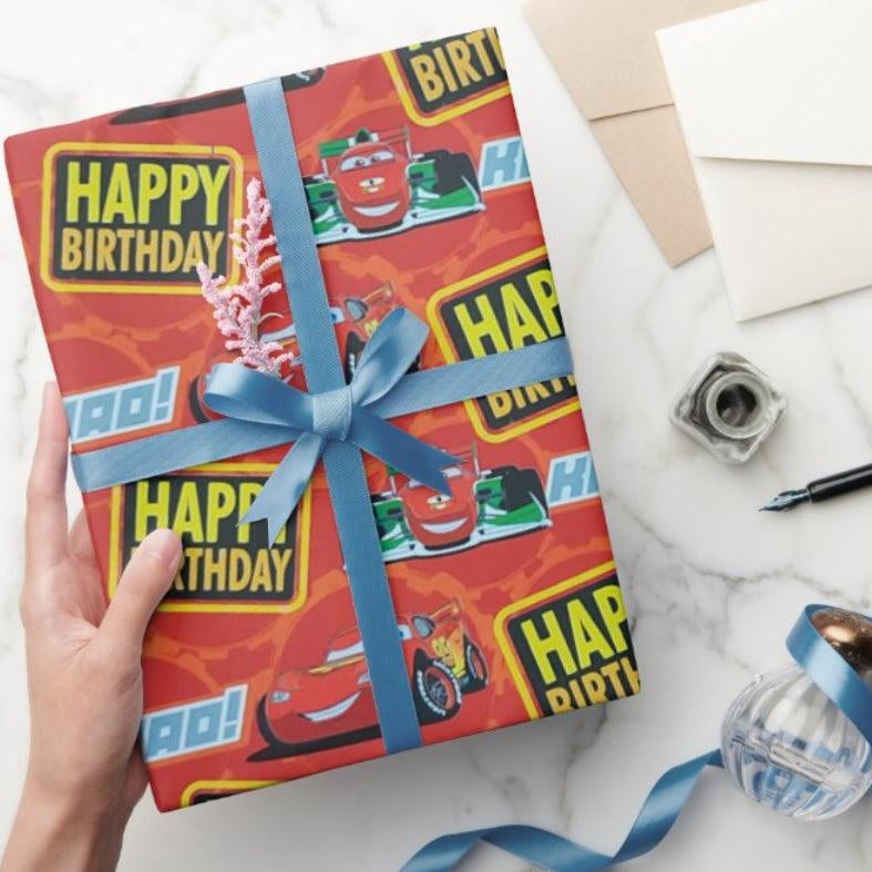 Cars Wrapping Paper 01 (Pack of 5) ACCESSORIES Pretty UR Party