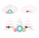 Donut Theme Hats - Pack of 10 THEME PARTIES Pretty UR Party