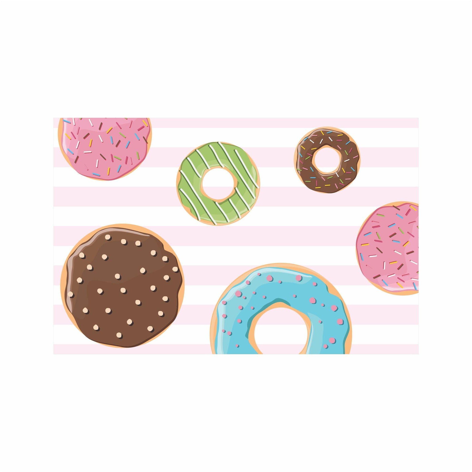 Donut Theme Table Mats THEME PARTIES Pretty UR Party