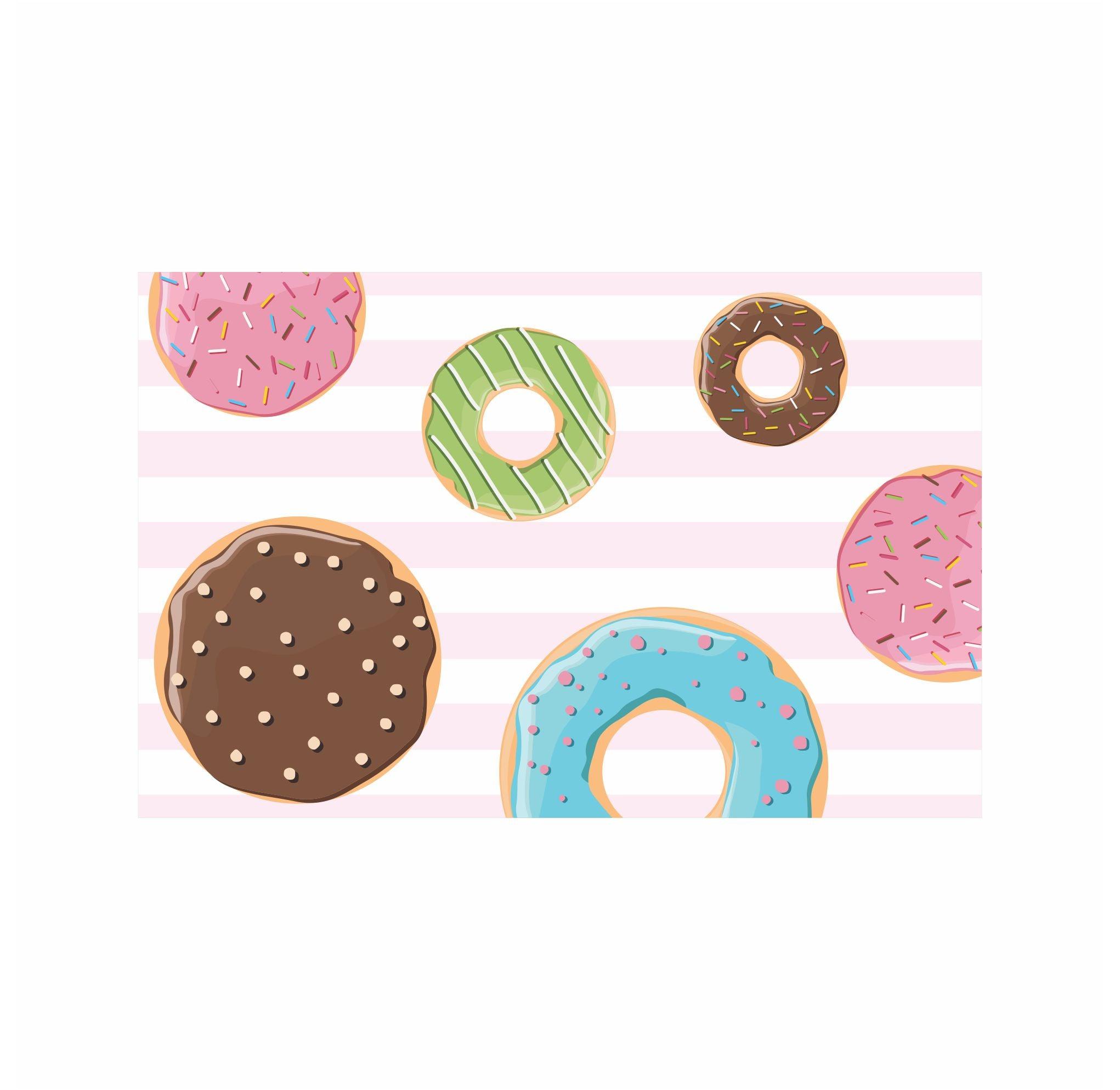 Donut Theme Table Mats THEME PARTIES Pretty UR Party