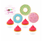 Donut Theme Cupcake / Food Toppers THEME PARTIES Pretty UR Party