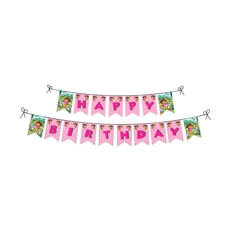 Dora the Explorer theme Party Decorations Kit - 80 pieces Combo Pack BIRTHDAYS Pretty UR Party