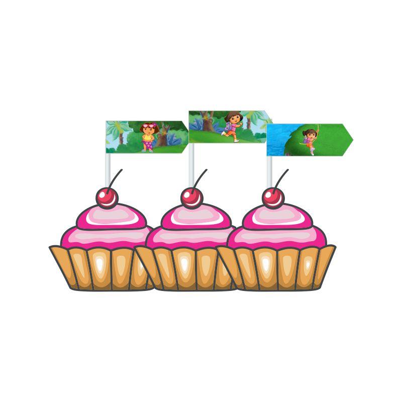 Dora the Explorer Tableware Package THEME PARTIES Pretty UR Party