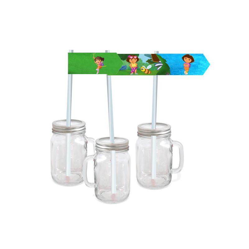 Dora the Explorer Tableware Package THEME PARTIES Pretty UR Party